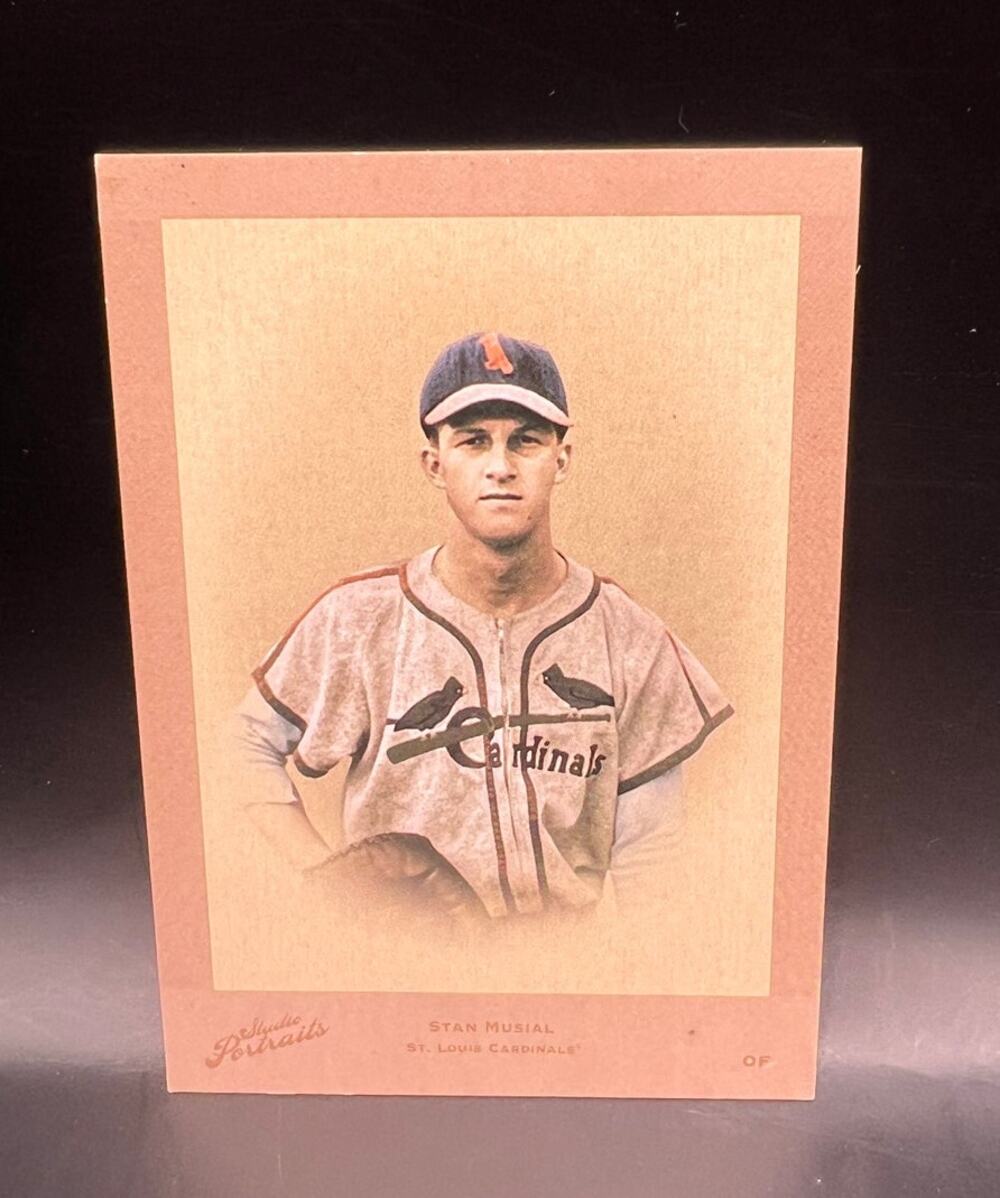 2005 Donruss Zenith Stan Musial St. Louis Cardinals Stan the Man Baseball 5/45